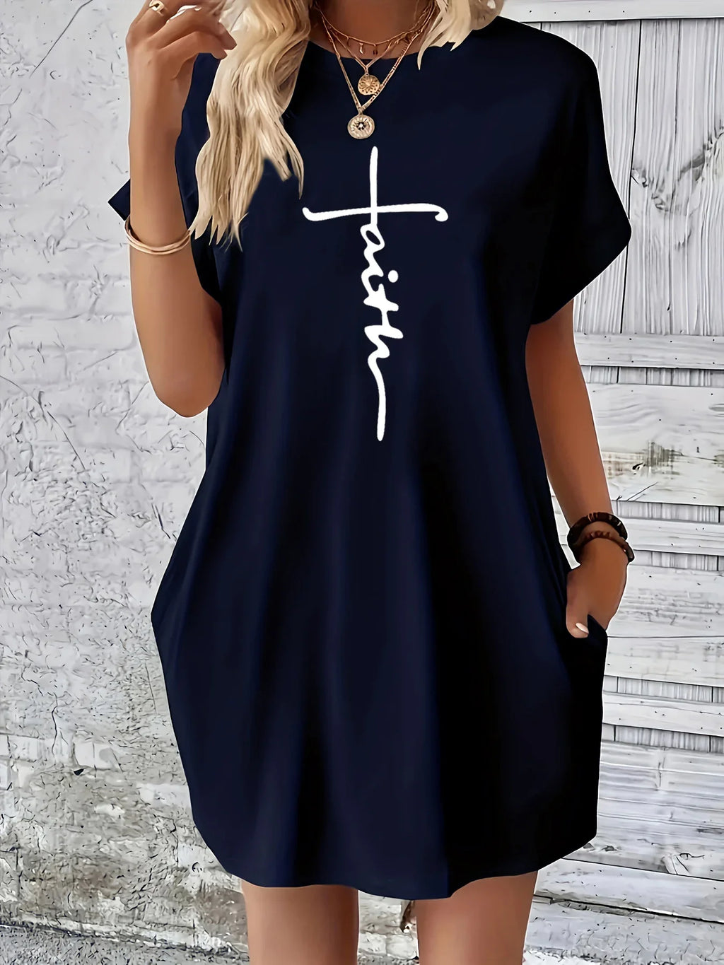 Marchmel | Femme Robe Élégante en Coton