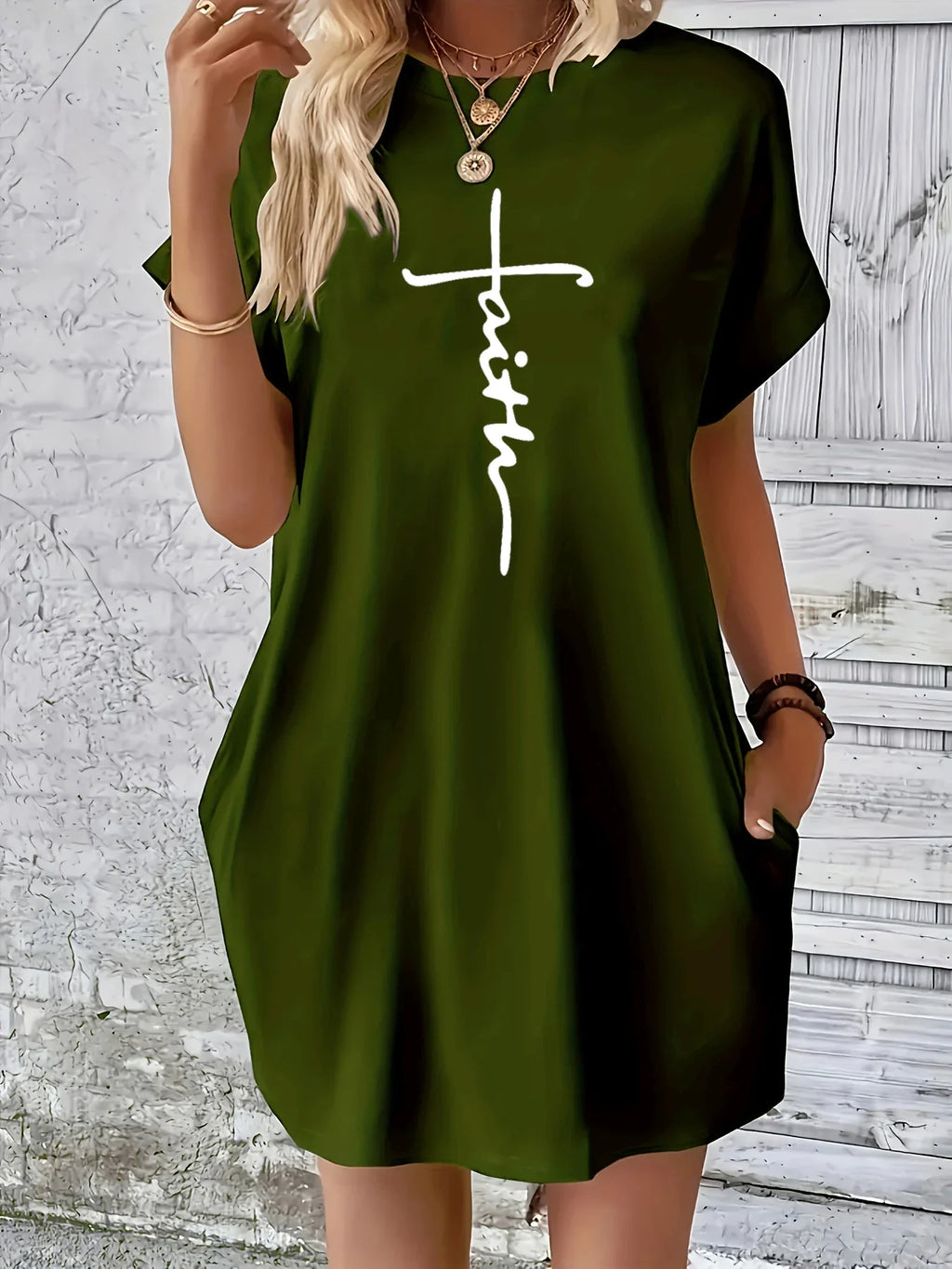 Marchmel | Femme Robe Élégante en Coton