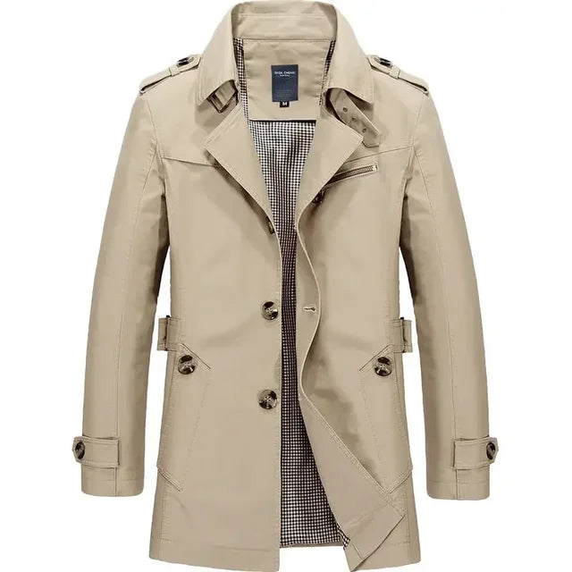 Marchmel | Homme Trench-coat Classique Élégant Automne