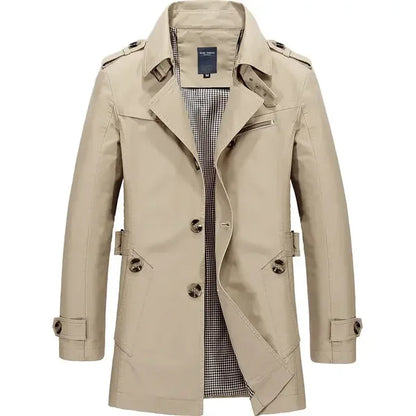 Marchmel | Homme Trench-coat Classique Élégant Automne