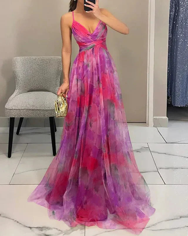 Marchmel | Abito lungo floreale elegante senza sforzo