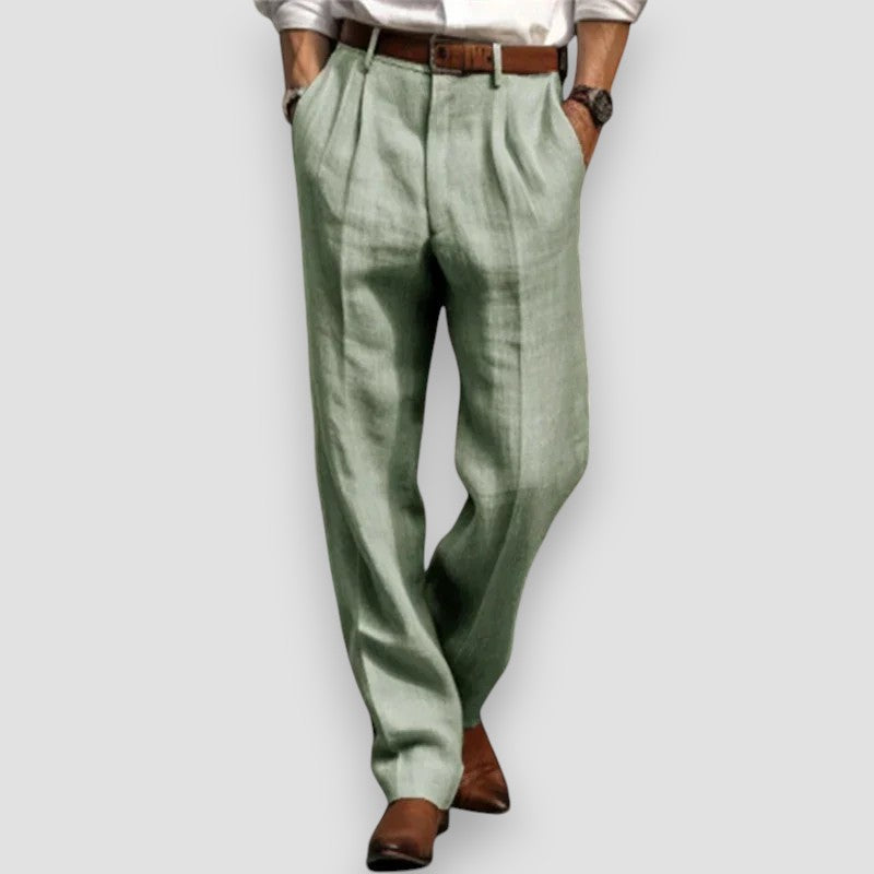 Marchmel | PANTALON EN LIN CLASSIQUE