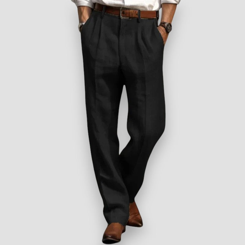 Marchmel | PANTALON EN LIN CLASSIQUE