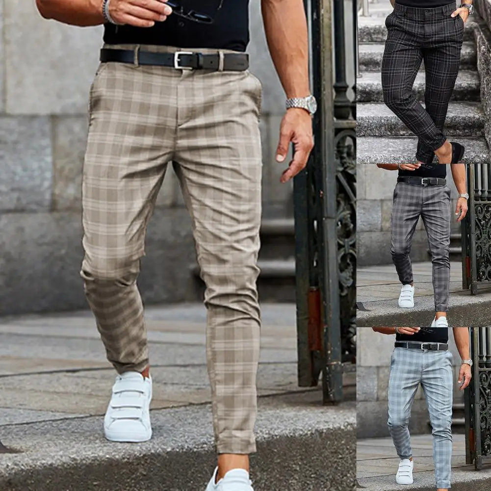 Marchmel | Pantalon Décontracté À Carreaux Pour Homme