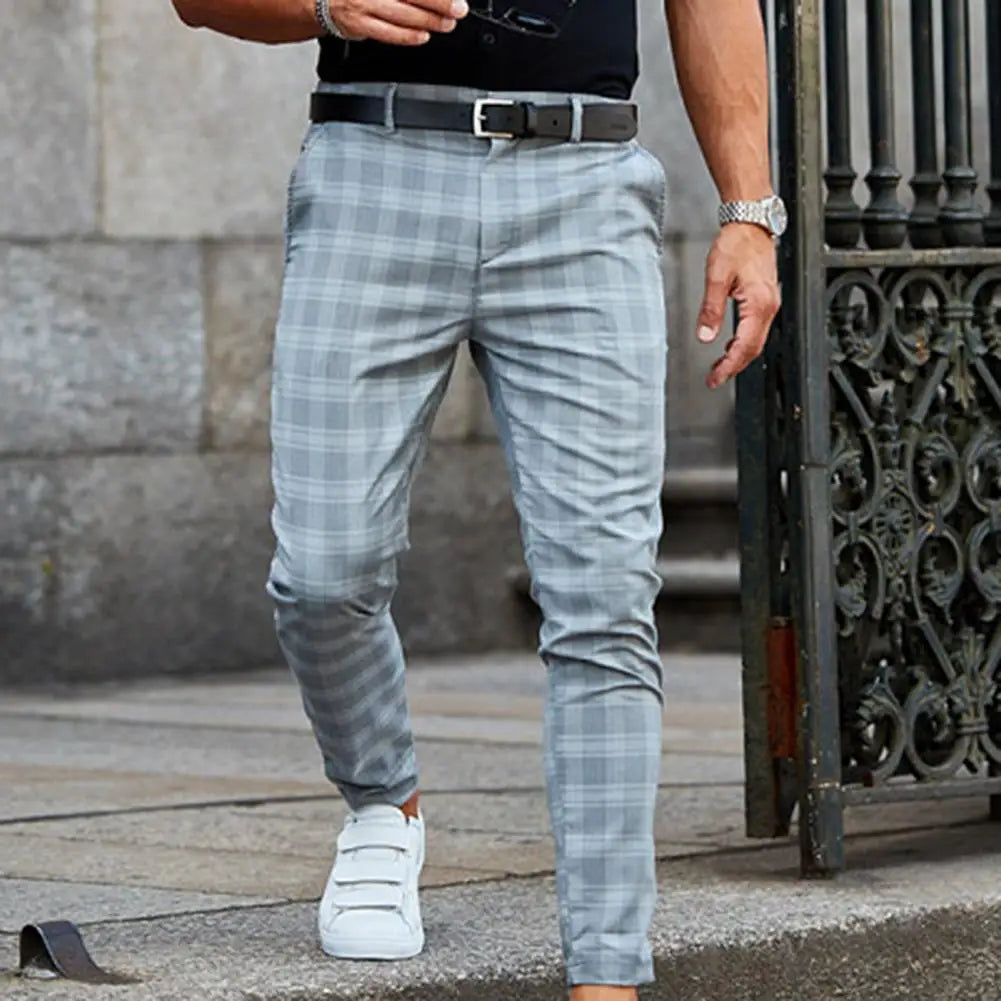 Marchmel | Pantalon Décontracté À Carreaux Pour Homme