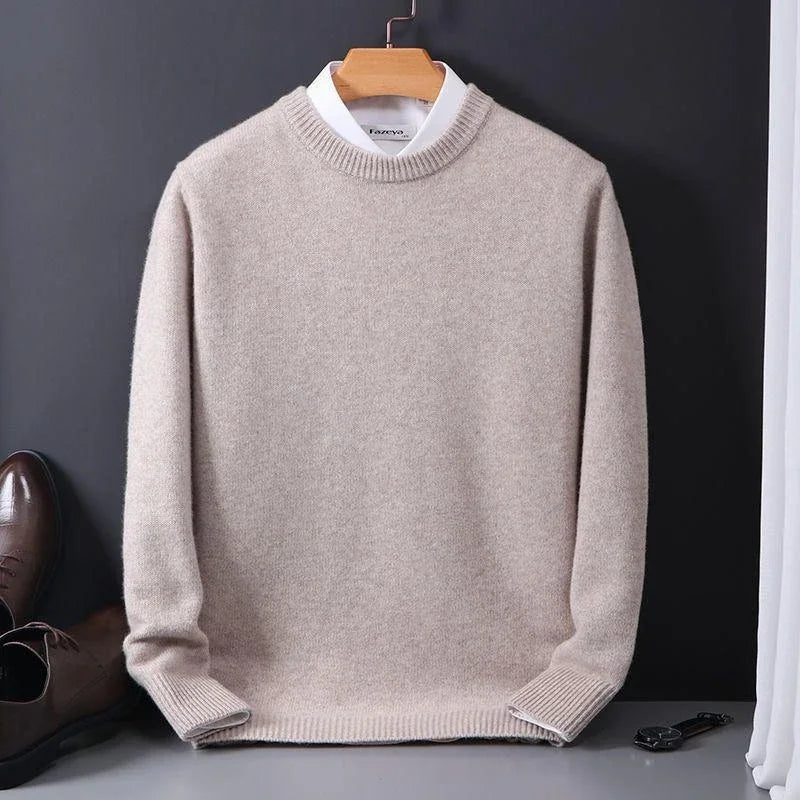 Marchmel | Homme Pull en Cachemire Élégant et Luxueux