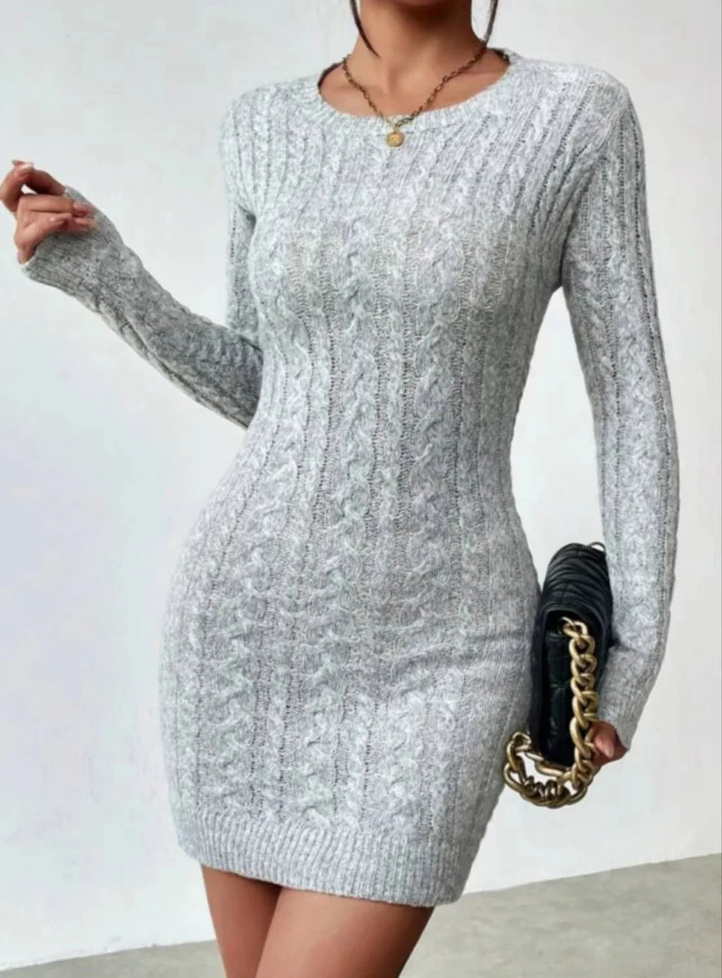 Marchmel | Femme Robe Texture Accueillante