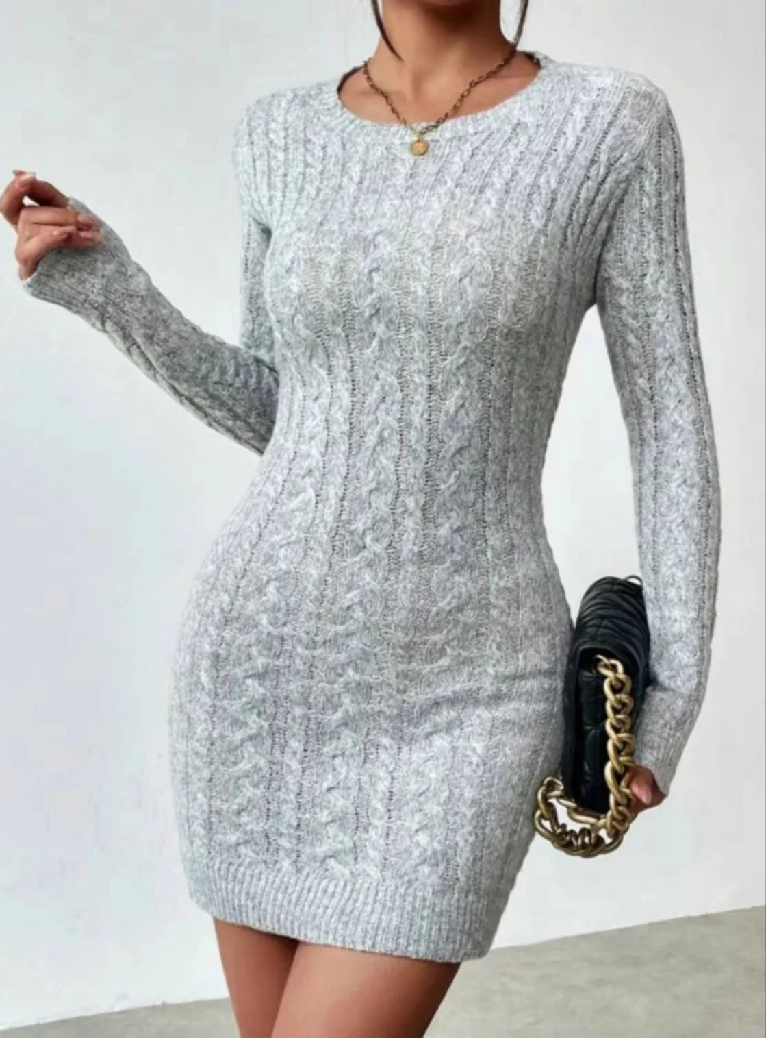 Marchmel | Femme Robe Texture Accueillante