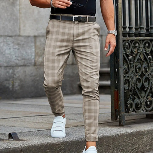 Marchmel | Pantalon Décontracté À Carreaux Pour Homme