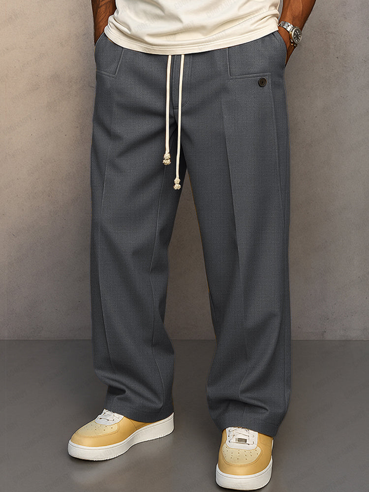 DUMONT LYON | PANTALONI ELEGANTI CON CORDINO