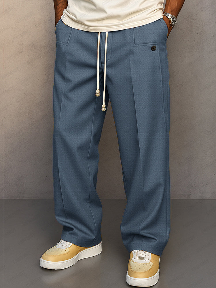 DUMONT LYON | PANTALONI ELEGANTI CON CORDINO