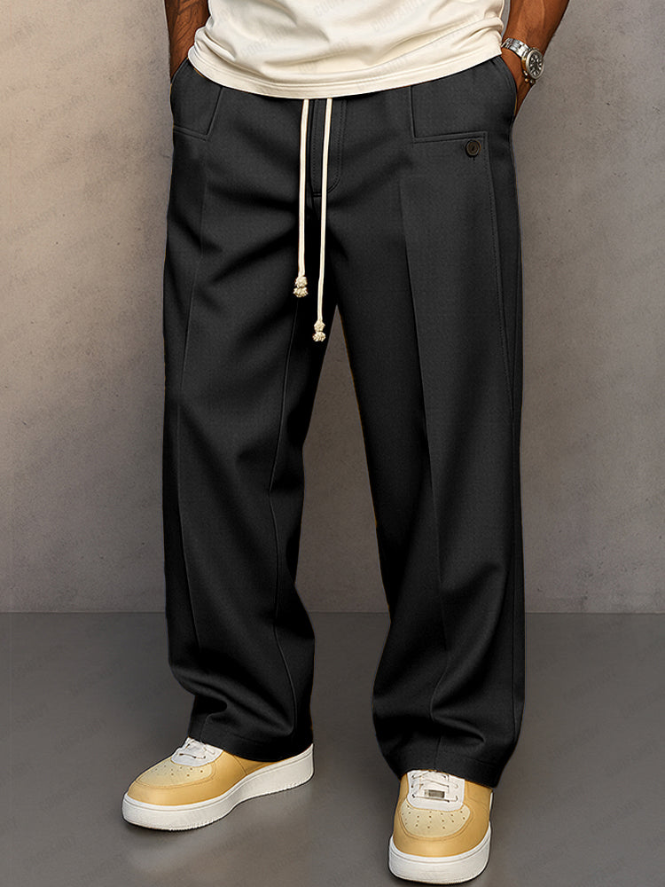 DUMONT LYON | PANTALONI ELEGANTI CON CORDINO