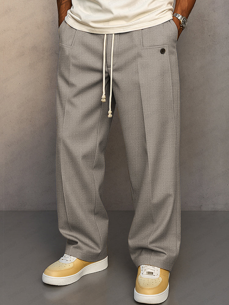 DUMONT LYON | PANTALONI ELEGANTI CON CORDINO