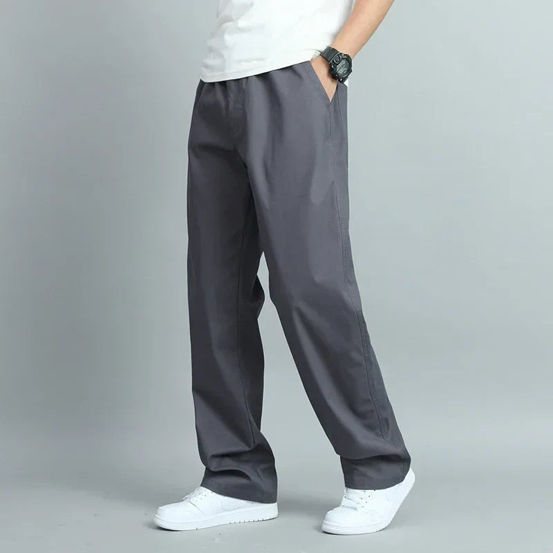 DUMONT LYON | PANTALONI LARGHI DA UOMO IN COTONE