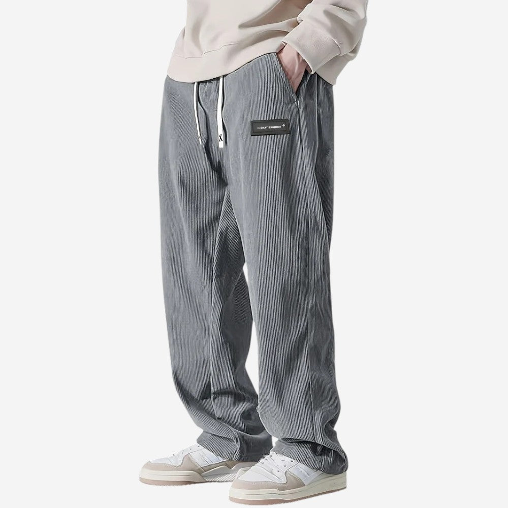Marchmel | Homme Pantalon Droit Velours Côtelé