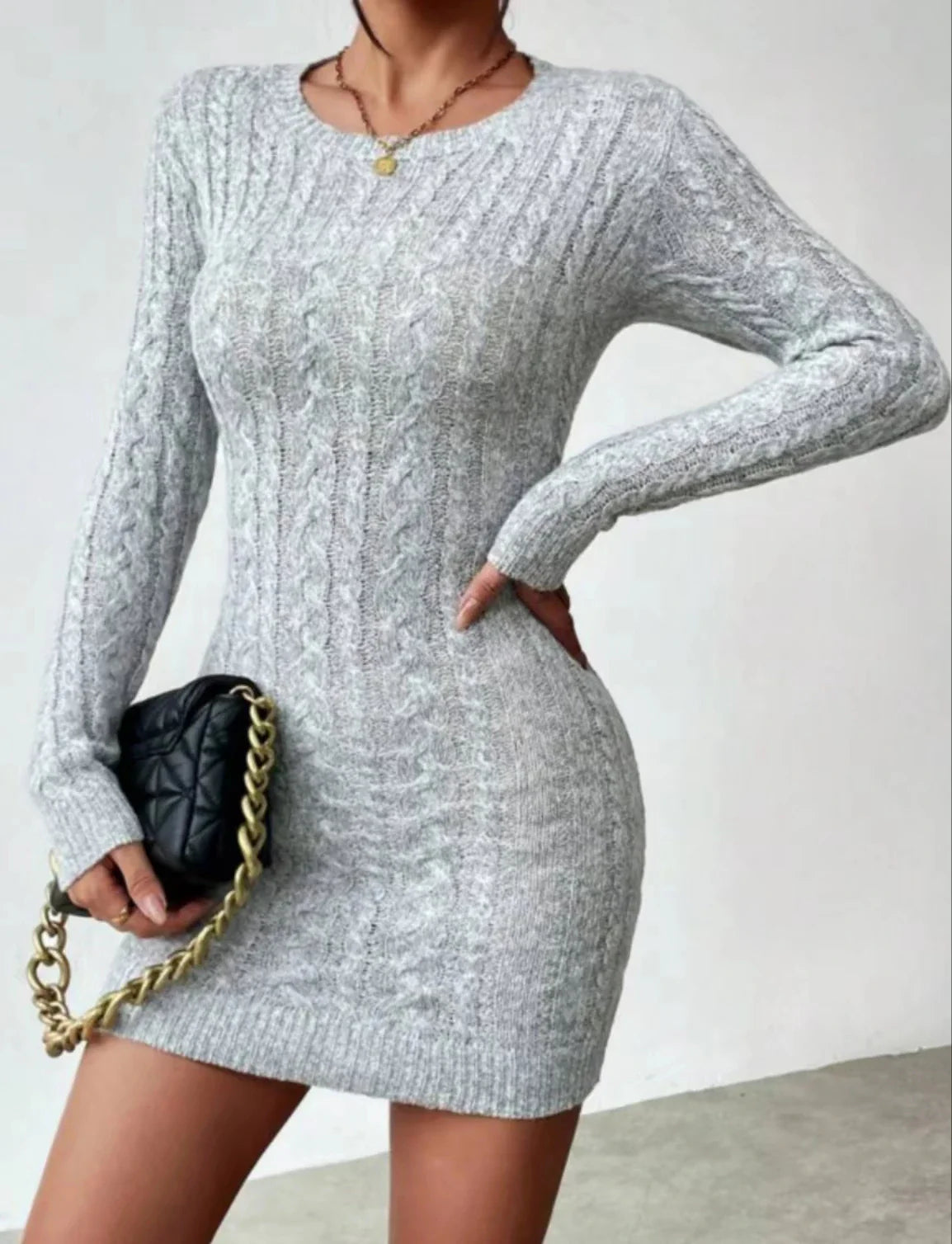 Marchmel | Femme Robe Texture Accueillante