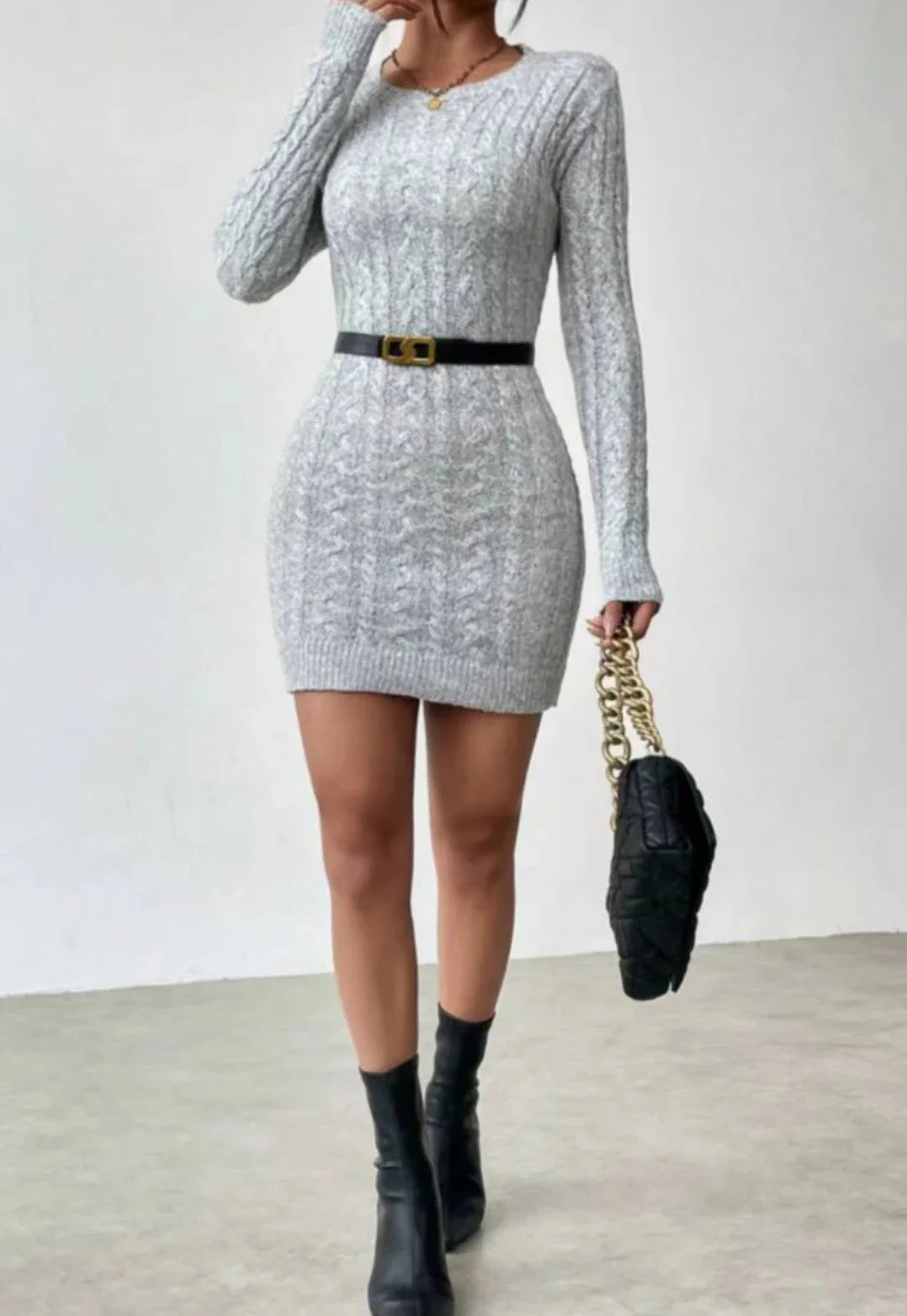Marchmel | Femme Robe Texture Accueillante