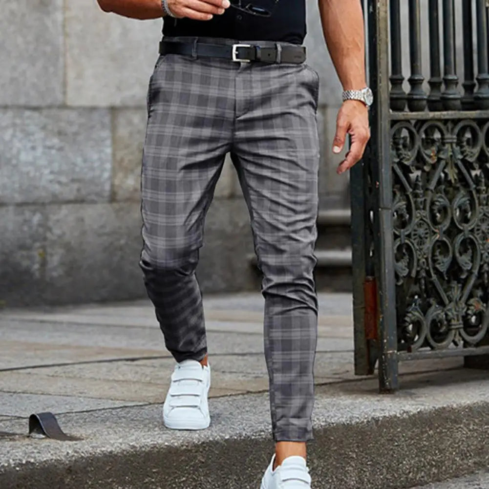 Marchmel | Pantalon Décontracté À Carreaux Pour Homme