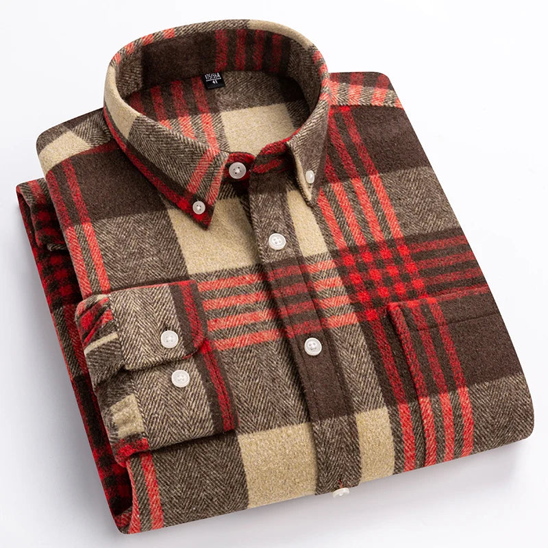 Marchmel | CHEMISE À CARREAUX POUR HOMME MODERNE