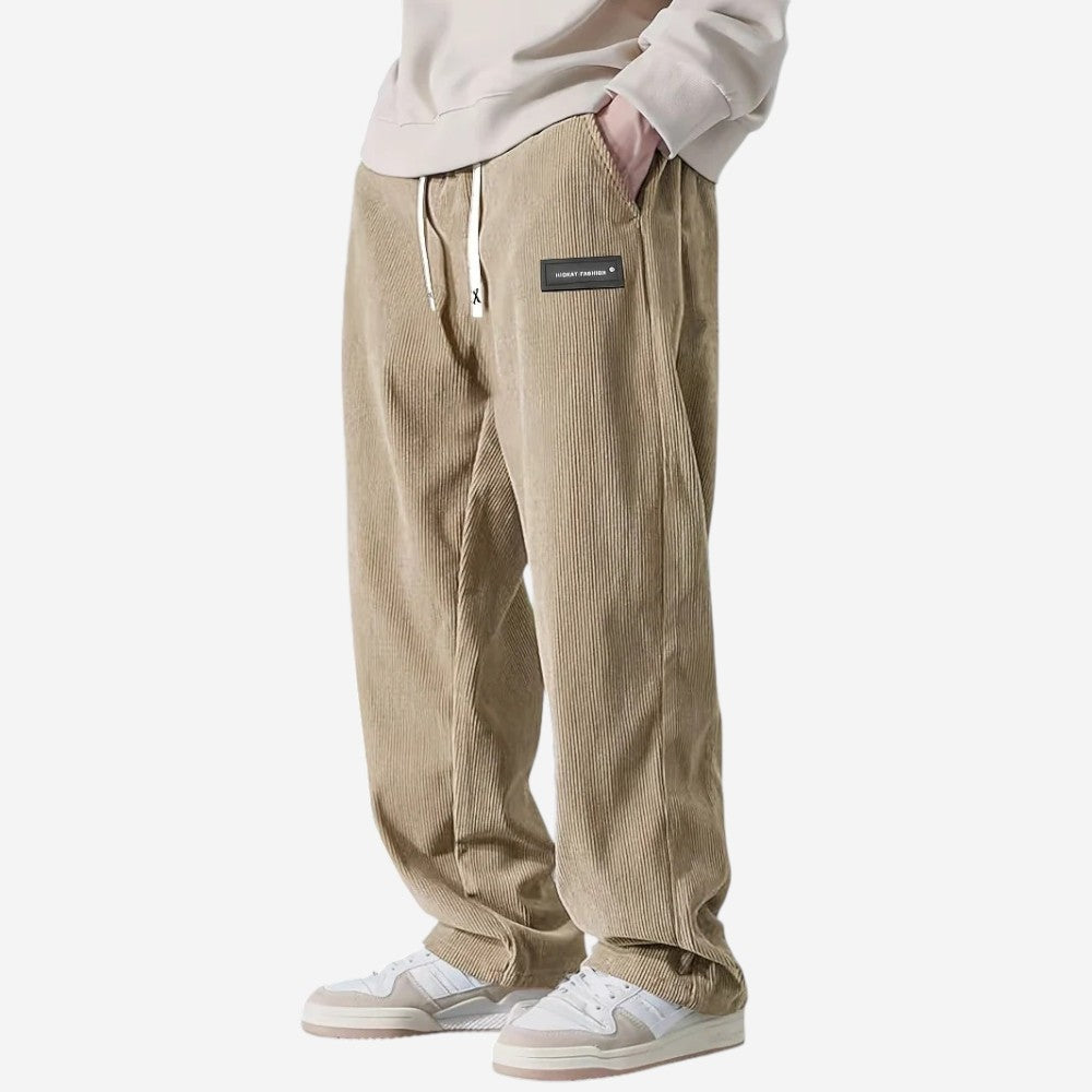 Marchmel | Homme Pantalon Droit Velours Côtelé