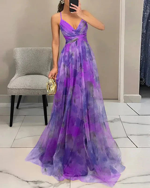 Marchmel | Robe longue florale élégante sans effort