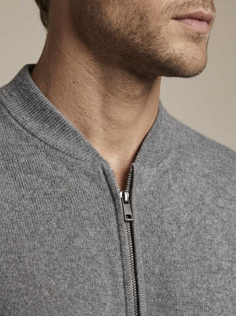 Ensemble Norio Cachemire Gris Clair