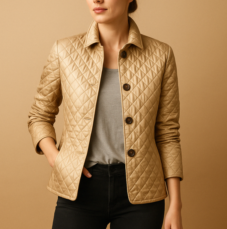 Marchmel | Femme Veste Soie Coton Élégante Automne