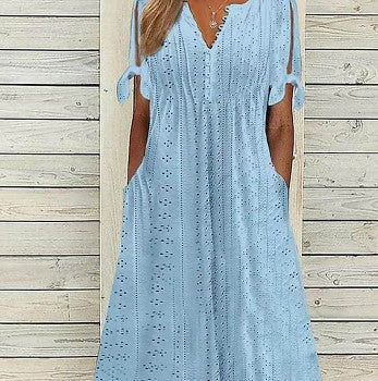 Marchmel | Femme Robe en Coton Fluide