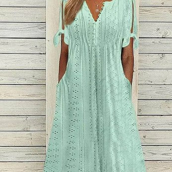 Marchmel | Femme Robe en Coton Fluide