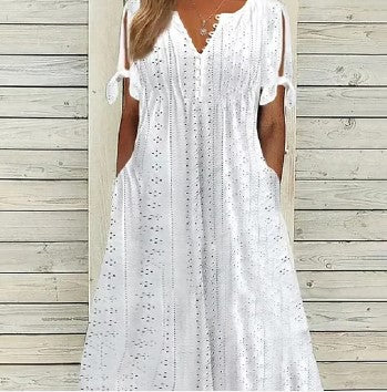 Marchmel | Femme Robe en Coton Fluide