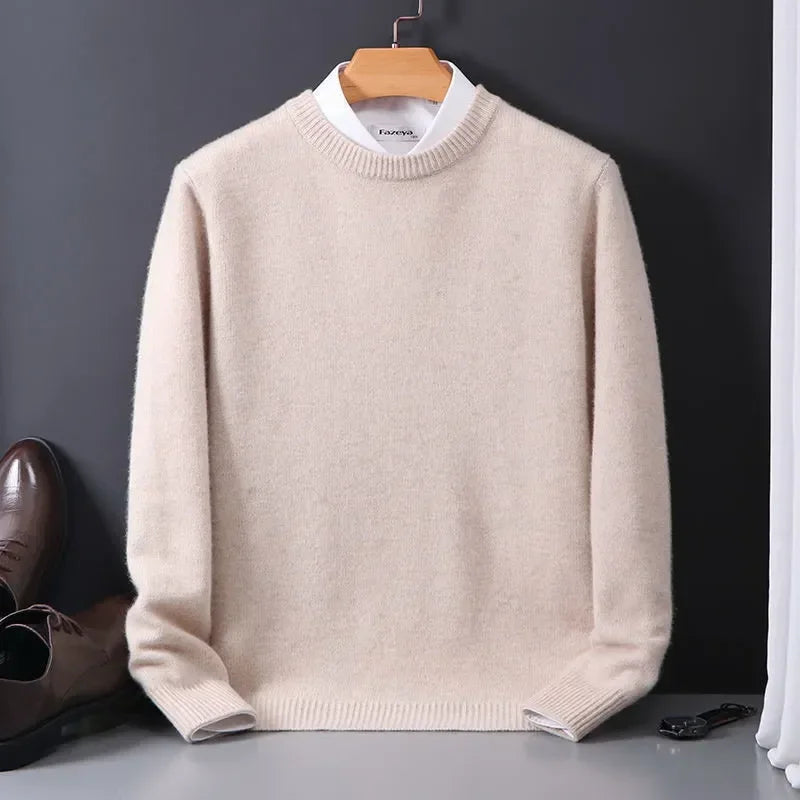 Marchmel | Homme Pull en Cachemire Élégant et Luxueux