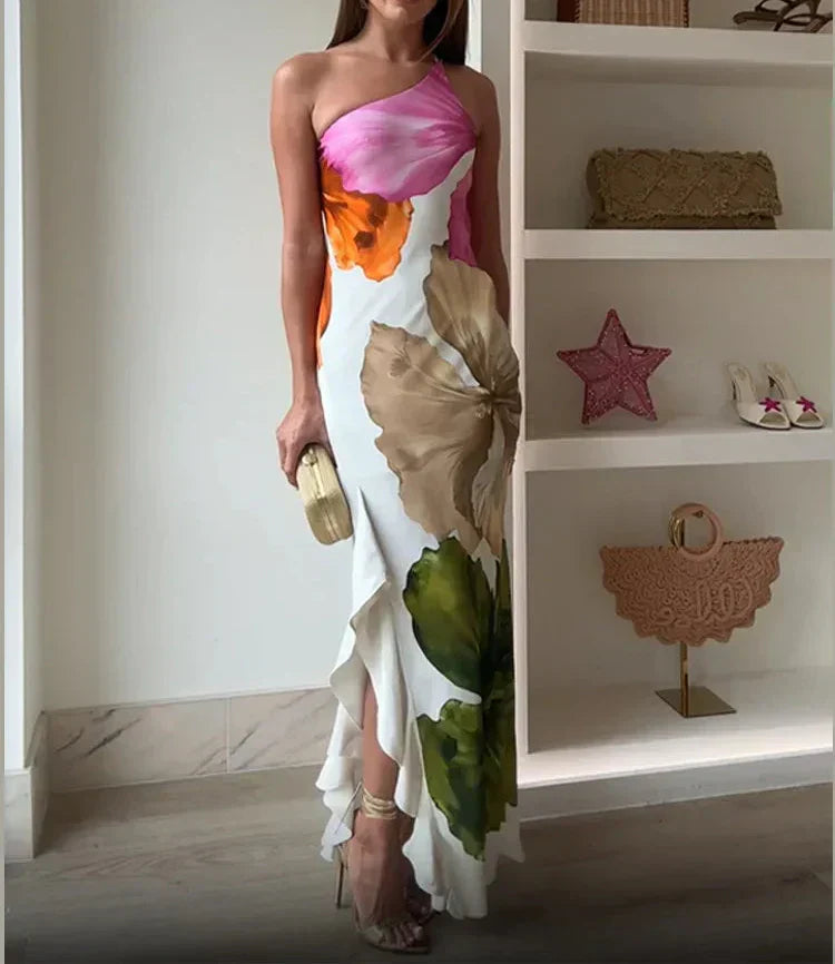 Marchmel | Femme Robe Fleurie Élegante