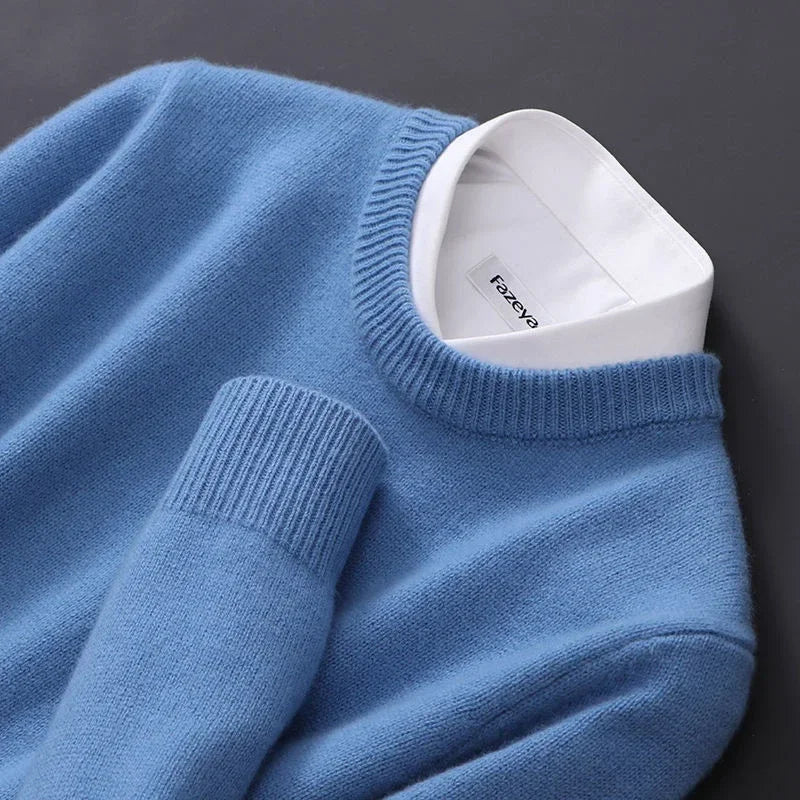 Marchmel | Homme Pull en Cachemire Élégant et Luxueux