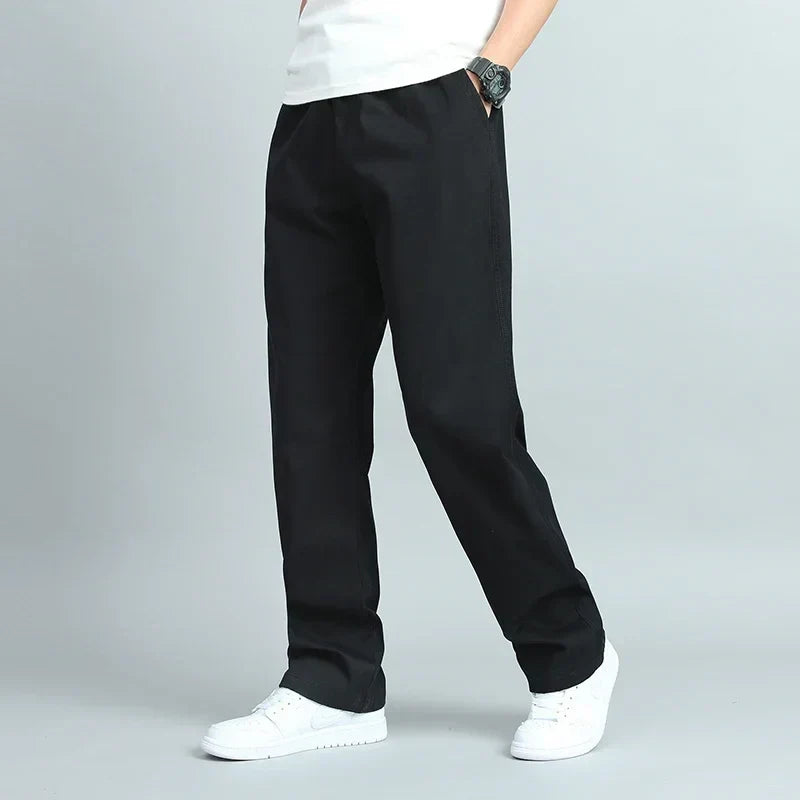 DUMONT LYON | PANTALONI LARGHI DA UOMO IN COTONE