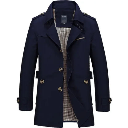 Marchmel | Homme Trench-coat Classique Élégant Automne