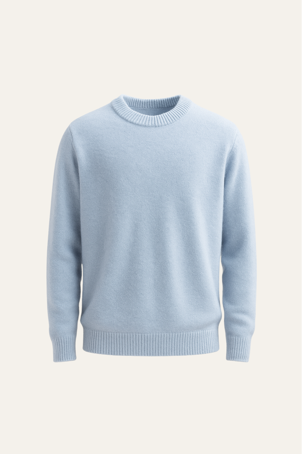 Pull en Cachemire Santiano Bleu Clair