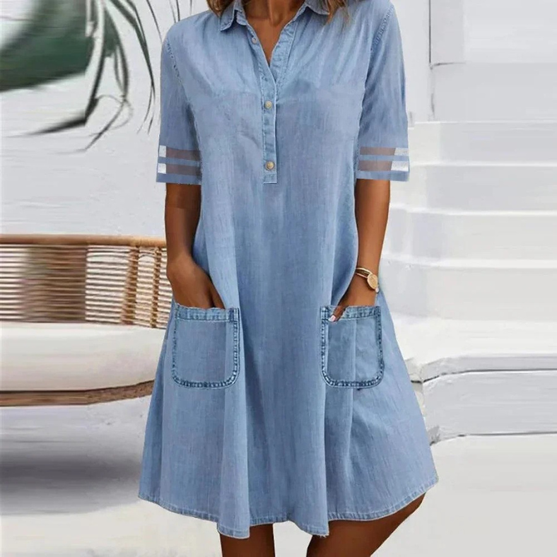 Marchmel | Femme Robe en Denim Doux