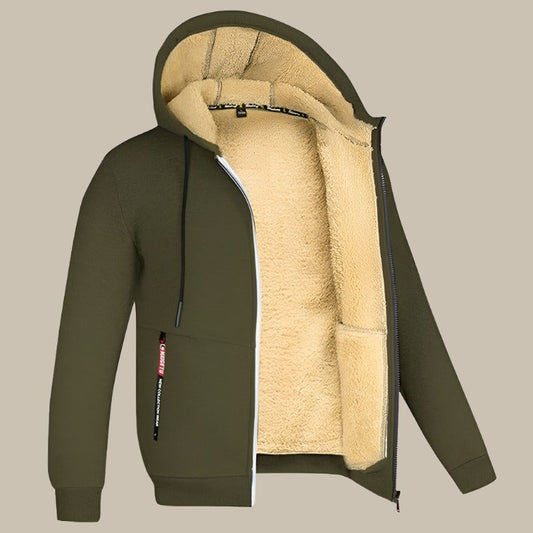 Marchmel | Homme Sweat Sherpa Doublé Polaire Premium