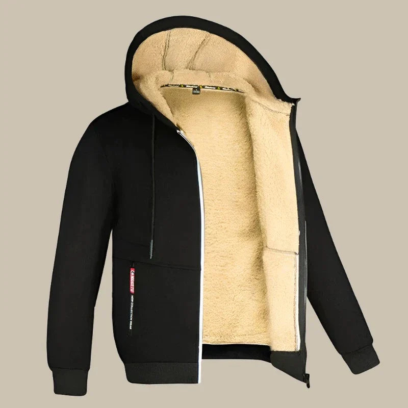 Marchmel | Homme Sweat Sherpa Doublé Polaire Premium