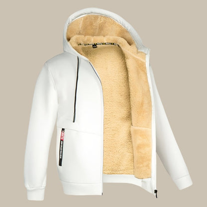 Marchmel | Homme Sweat Sherpa Doublé Polaire Premium