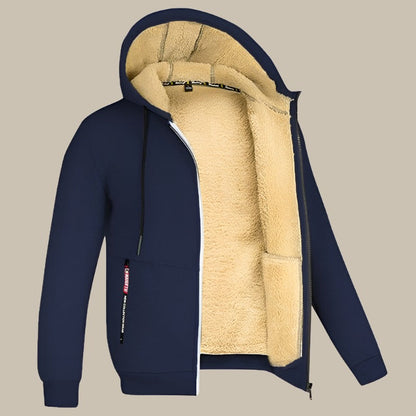 Marchmel | Homme Sweat Sherpa Doublé Polaire Premium