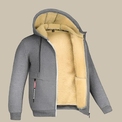 Marchmel | Homme Sweat Sherpa Doublé Polaire Premium