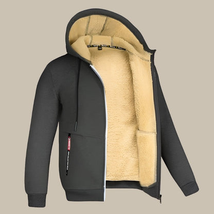 Marchmel | Homme Sweat Sherpa Doublé Polaire Premium