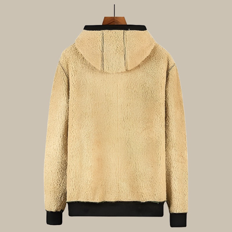 Marchmel | Homme Sweat Sherpa Doublé Polaire Premium