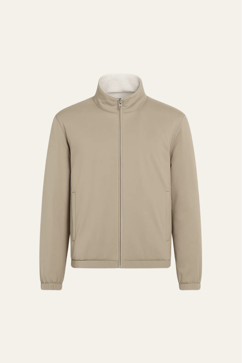 Veste Bomber Réversible Taupe
