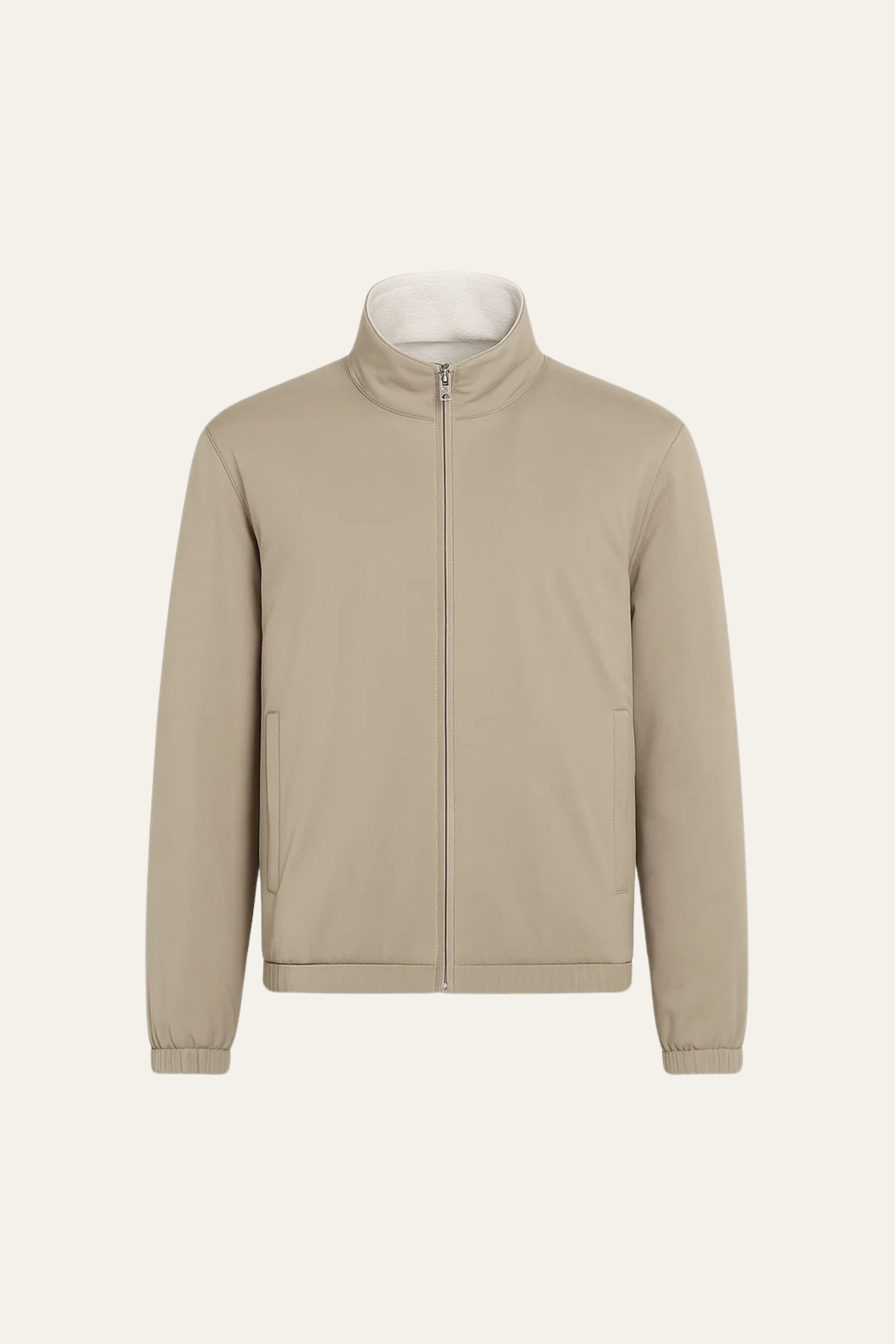 Veste Bomber Réversible Taupe