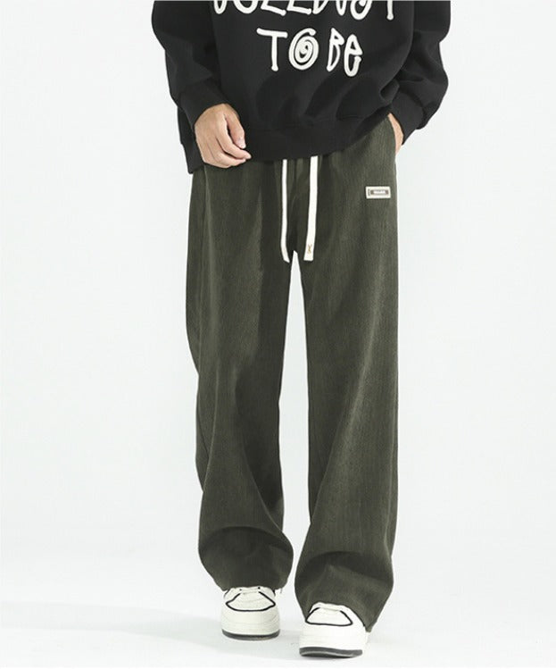 Marchmel | Pantalon Large En Velours Côtelé Pour Homme
