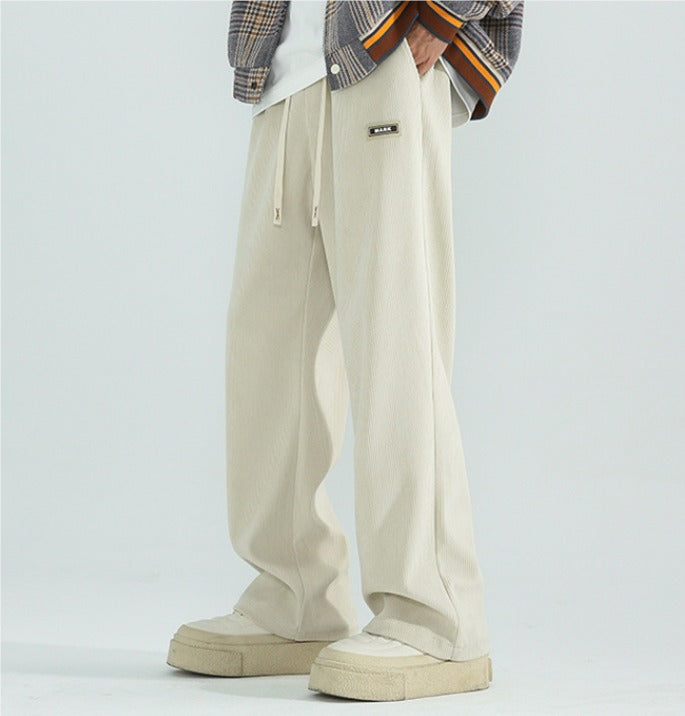 Marchmel | Pantalon Large En Velours Côtelé Pour Homme