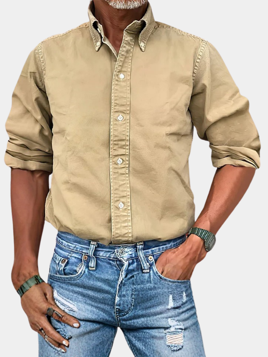 Marchmel | CHEMISE À MANCHES LONGUES ANTI-PLIS POUR HOMME