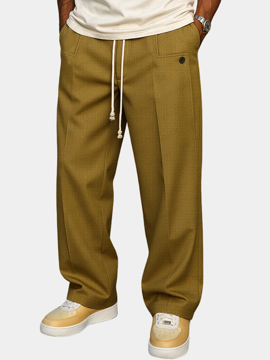 DUMONT LYON | PANTALONI ELEGANTI CON CORDINO